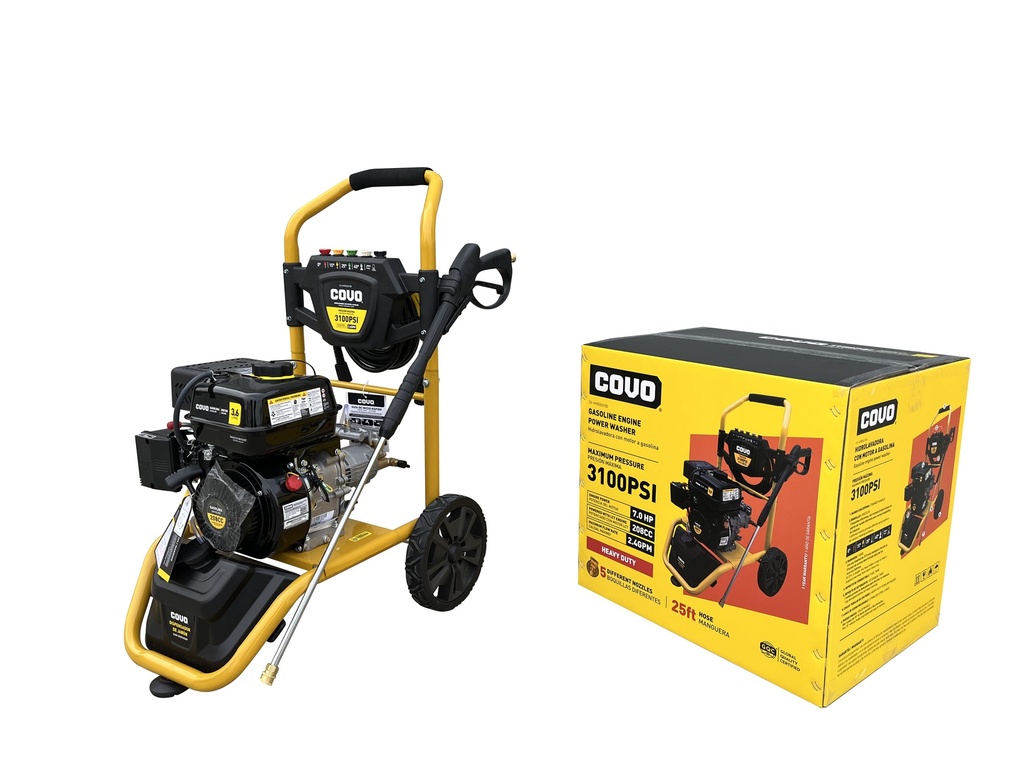 HIDROLAVADORA GASOLINA 3100 PSI COVO 8-223