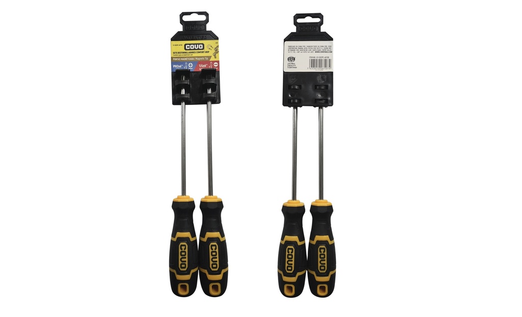JUEGO DESTORNILLADOR 2 PCS 1/4 x 6 COVO 8-280