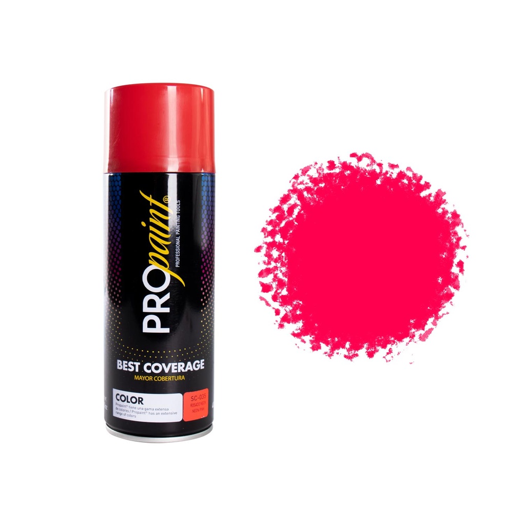 SPRAY ROSADO NEON x 400 ML PRO PAINT 8-349