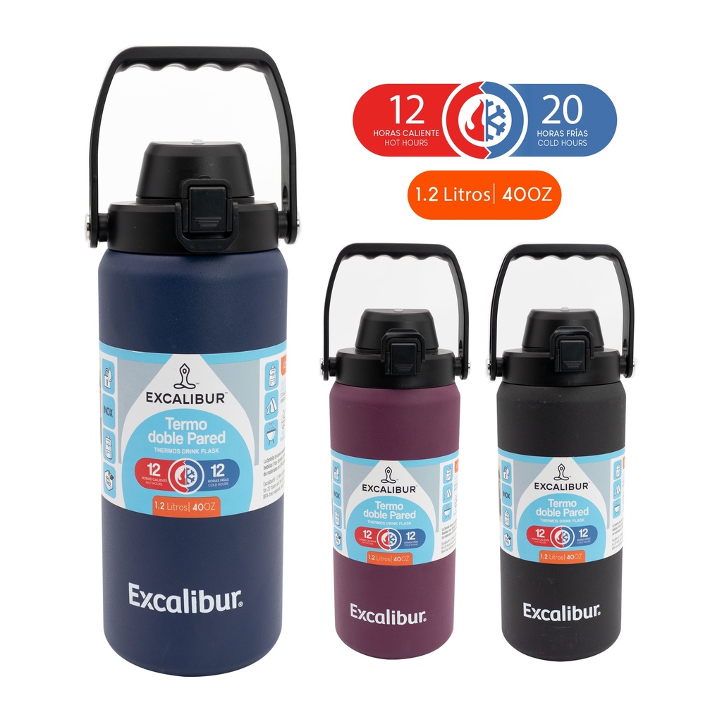 BOTELLA TERMICA 1.2 LTS EXCALIBUR 8-360