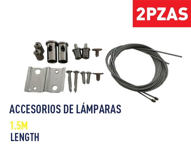 ACCESORIOS P/LAMPARAS RIEL ANGEL LIGHT 8-407 (DESC)