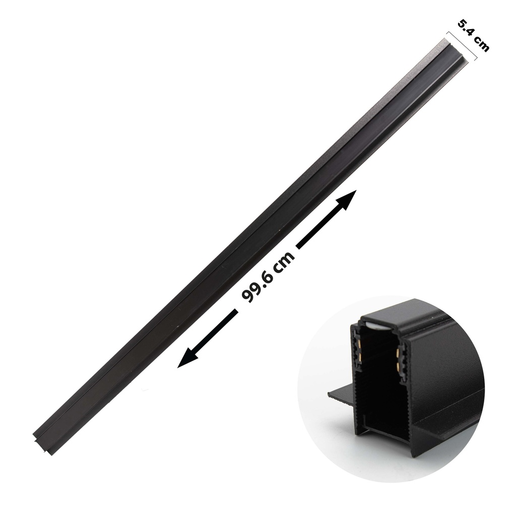 RIEL EMPOTRAR P/LAMPARA MAGNETICA 1 MT ANGEL L 8-416