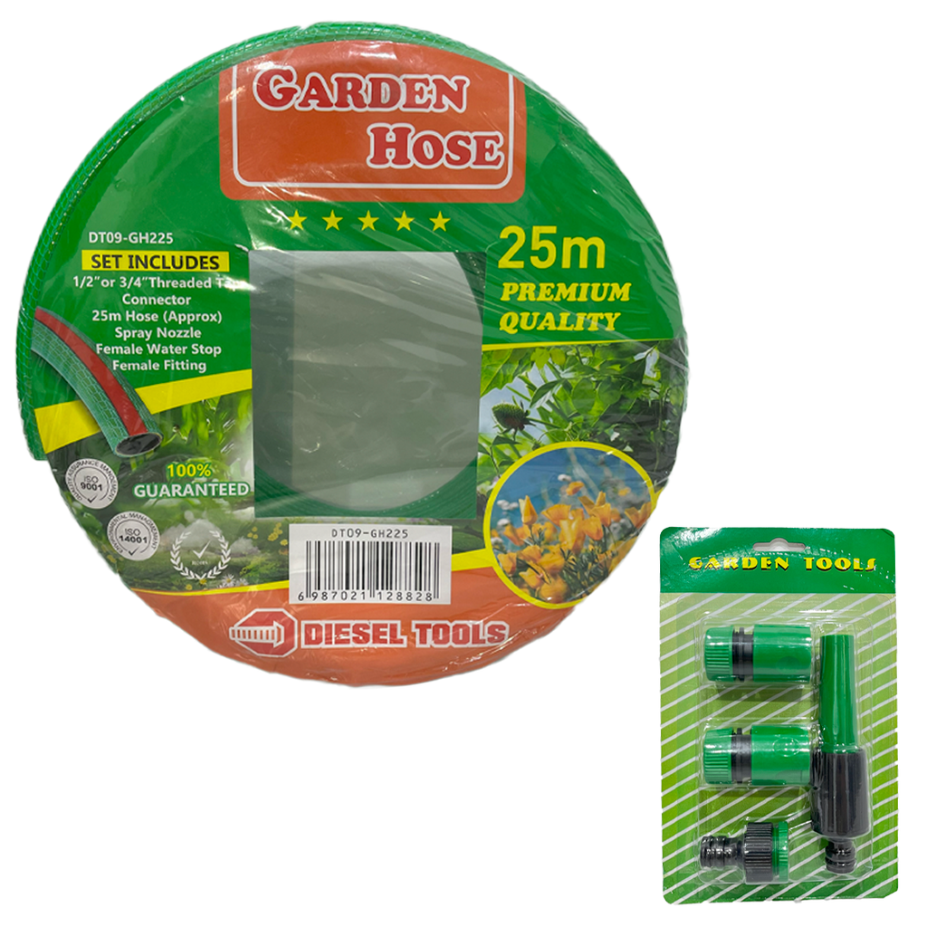 MANGUERA CUL x 25 MTS SET DE CONEXIONES DIESEL T 8-427