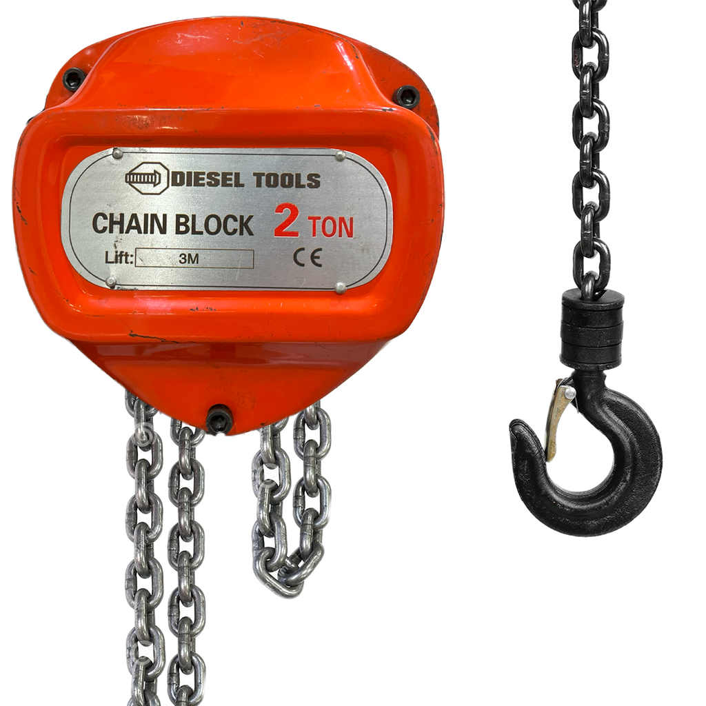 POLEA O SEÑORITA DE CADENA 2TON x 3 MTS DIESEL T 8-443