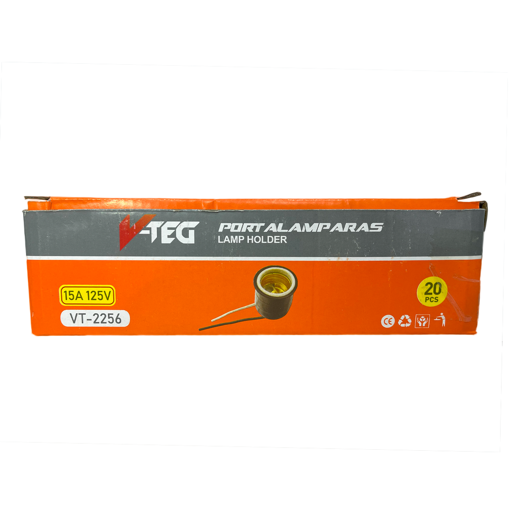 SOCATE GOMA C/PORCELANA V-TEG 8-456
