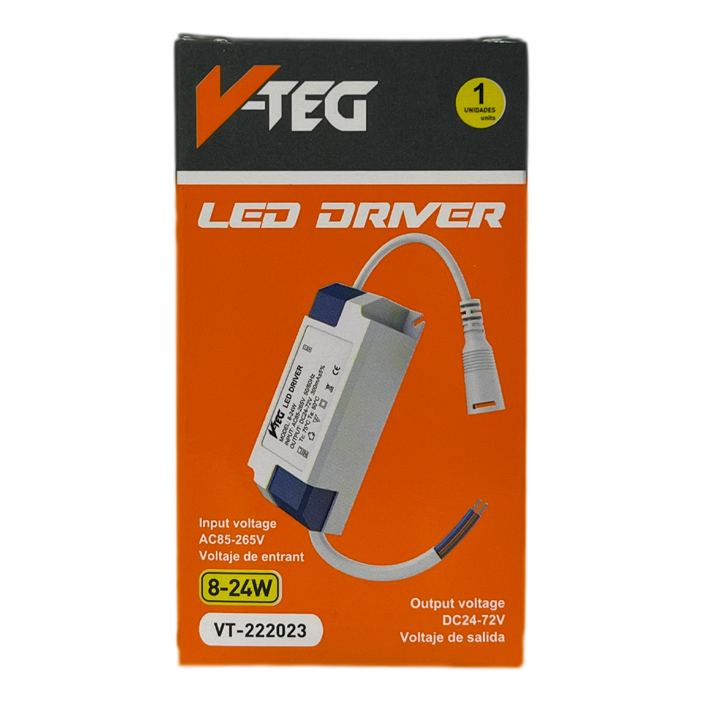 BALASTRO P/LAMPARA LED 8-24W DIESEL T 8-466