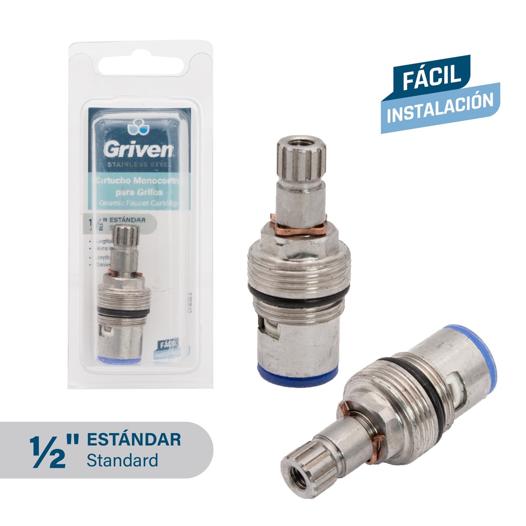 VASTAGO ACERO INOX GRIVEN 8-492