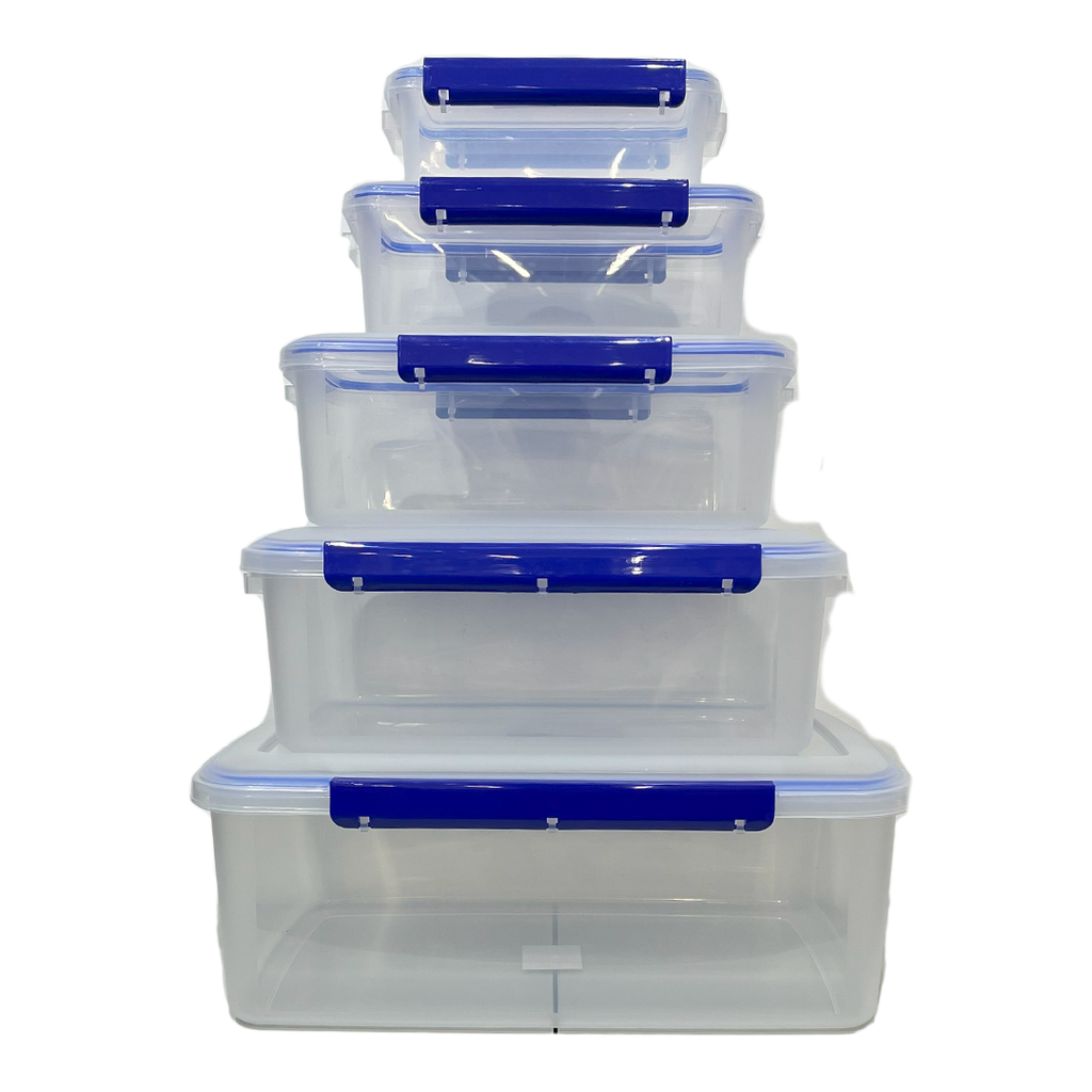 SET DE ENVASES PLASTICOS 5PCS 8-545