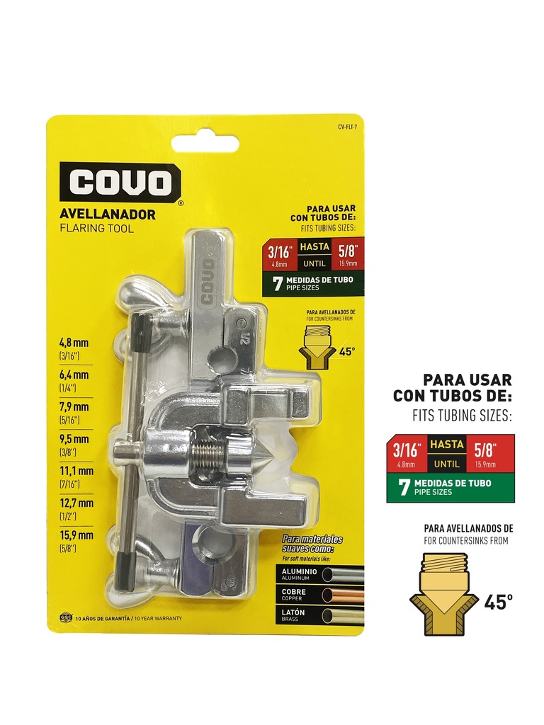 REBORDEADOR P/TUBO COVO 8-560