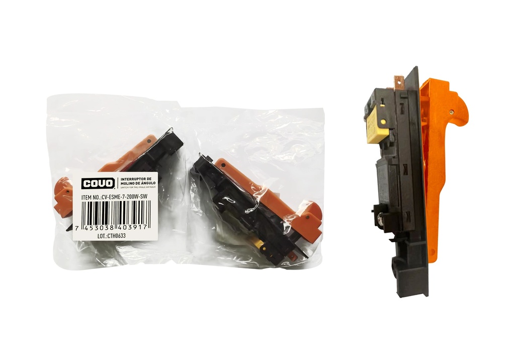SWITCH P/ESMERIL 7" COVO 8-582