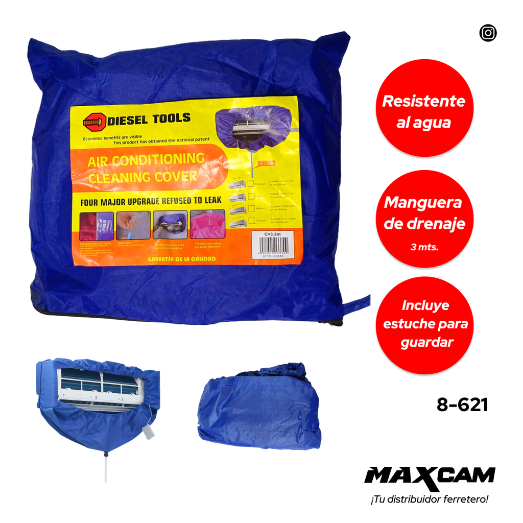 COBERTOR P/AIRE ACOND 3.2 MTS DIESEL T 8-621