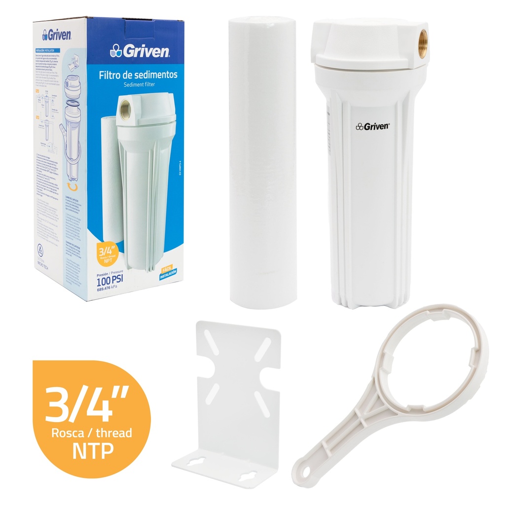 FILTRO DE SEDIMENTOS 3/4" GRIVEN 8-674