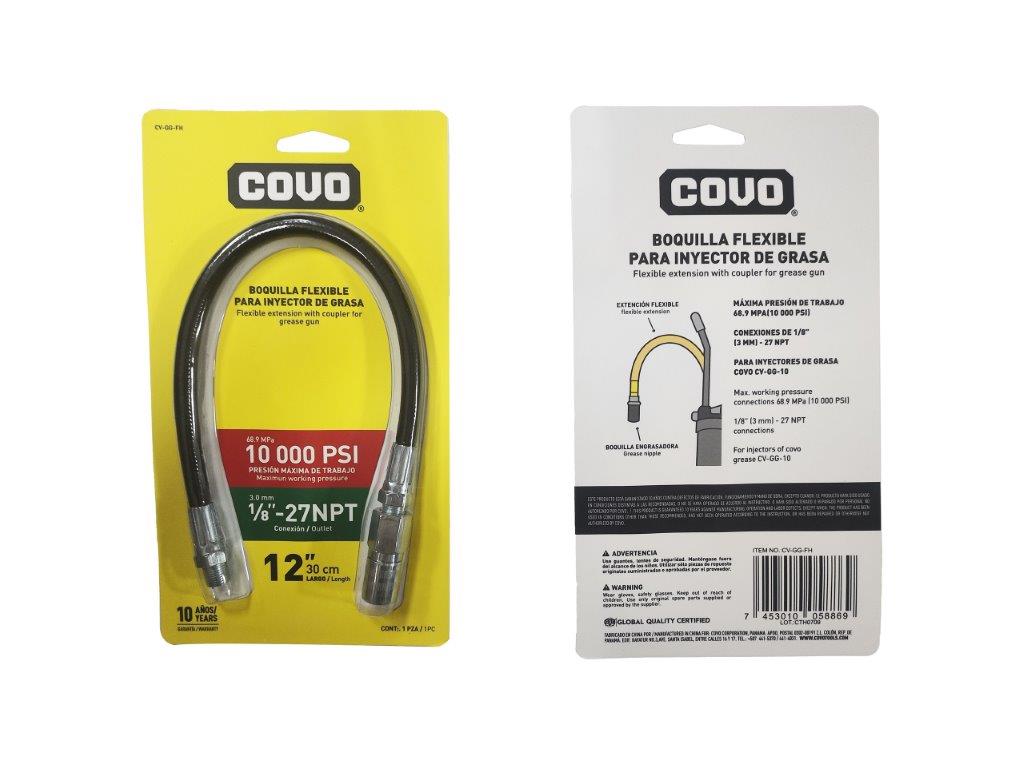 BOQUILLA FLEXIBLE P/ENGRASADORA COVO 8-720