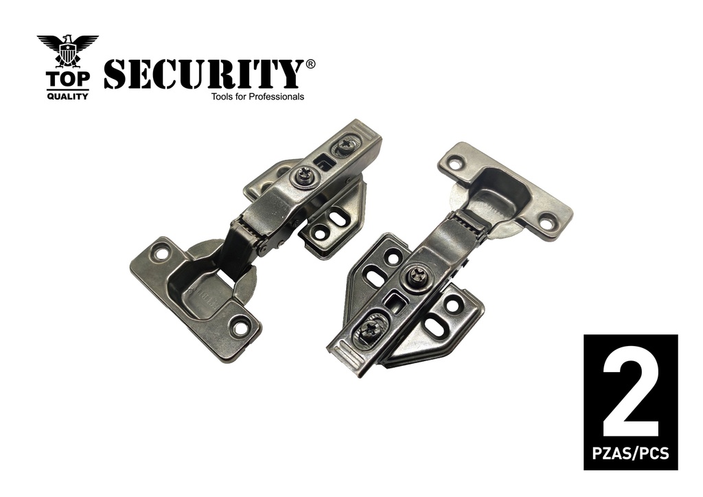 BISAGRA RECTA NIQUELADA SECURITY 8-723