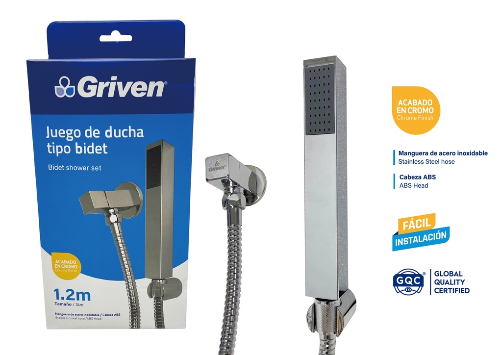 DUCHA TELEFONO 1.2M GRIVEN 8-749