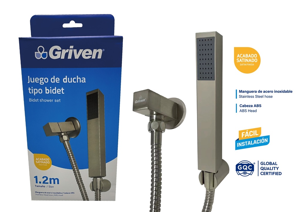 DUCHA TELEFONO 1.2M GRIVEN 8-752