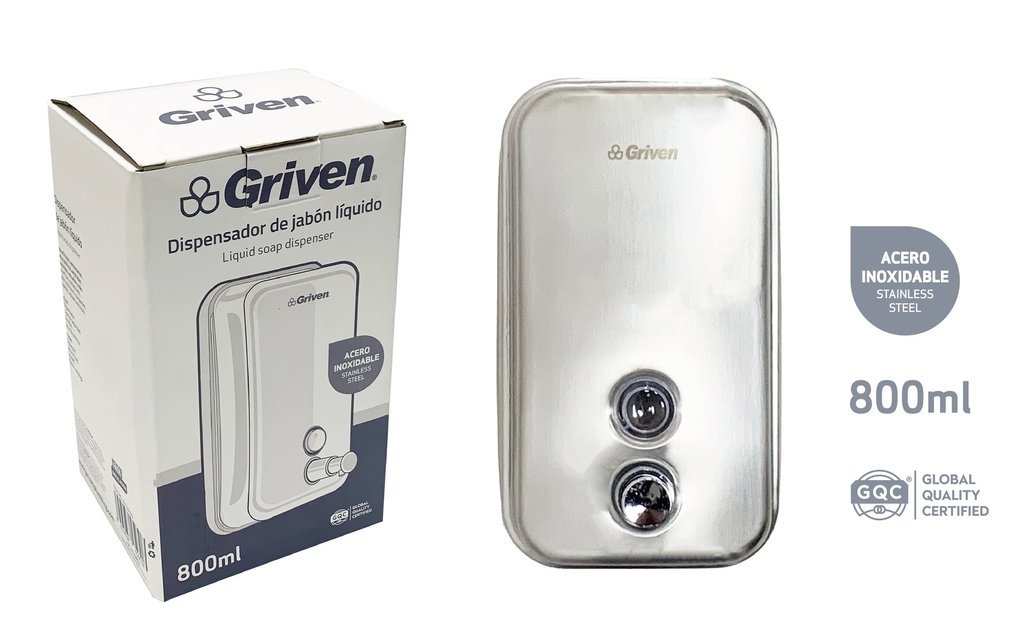 DISPENSADOR DE JABON GRIVEN 8-819
