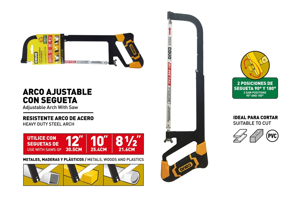 ARCO SEGUETA AJUSTABLE COVO 8-824