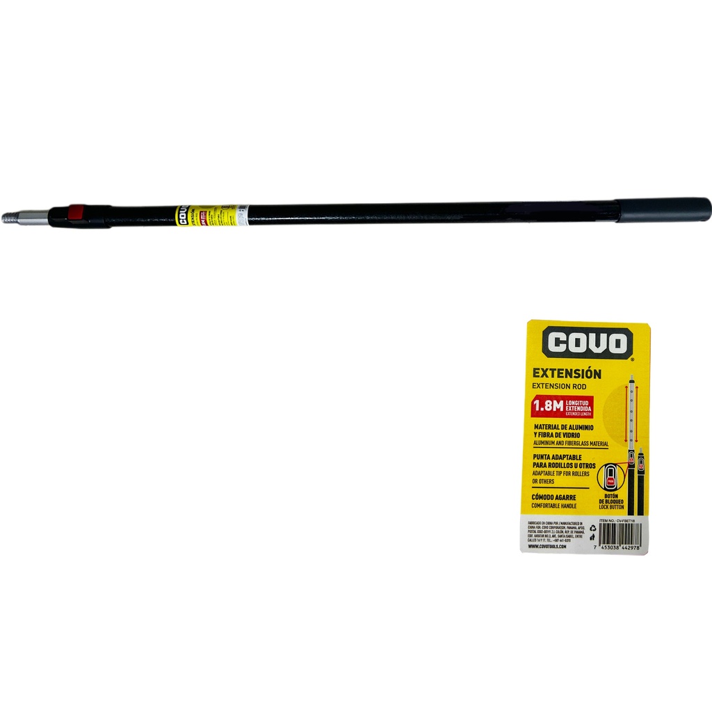 EXTENSION P/RODILLO 1.8 MTS COVO 8-911