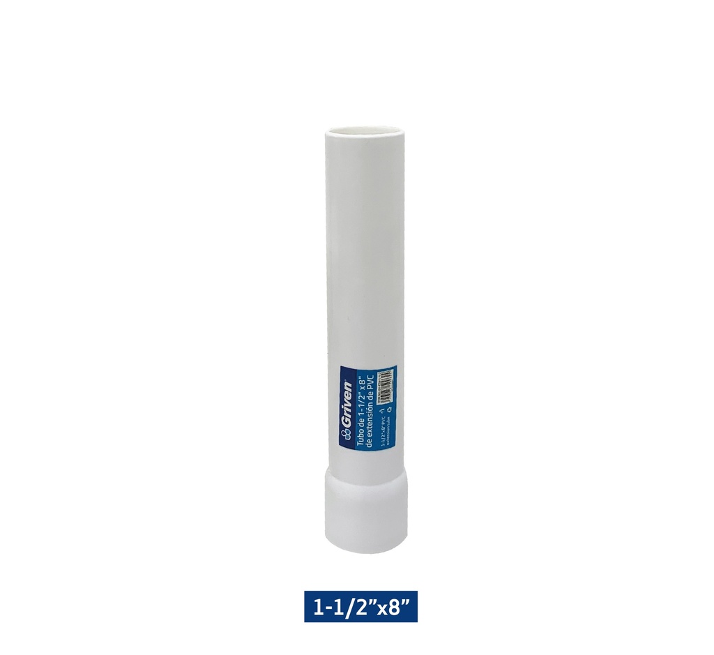 EXTENSION 1 1/2 x 8" GRIVEN 8-v