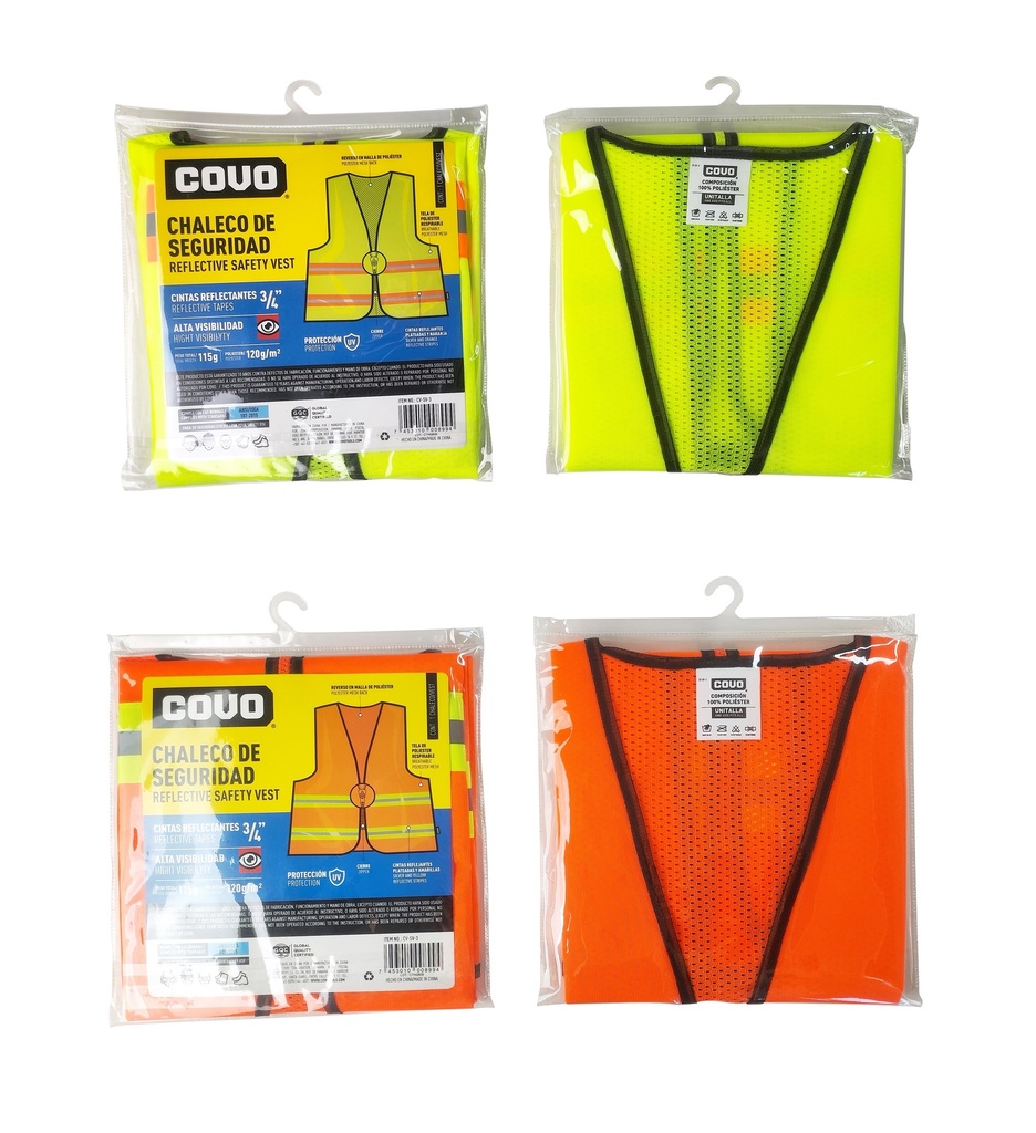CHALECO DE SEGURIDAD COVO 9-091