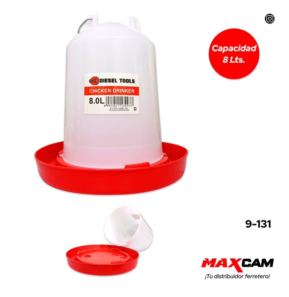BEBEDERO P/POLLO DIESEL TOOLS 9-131