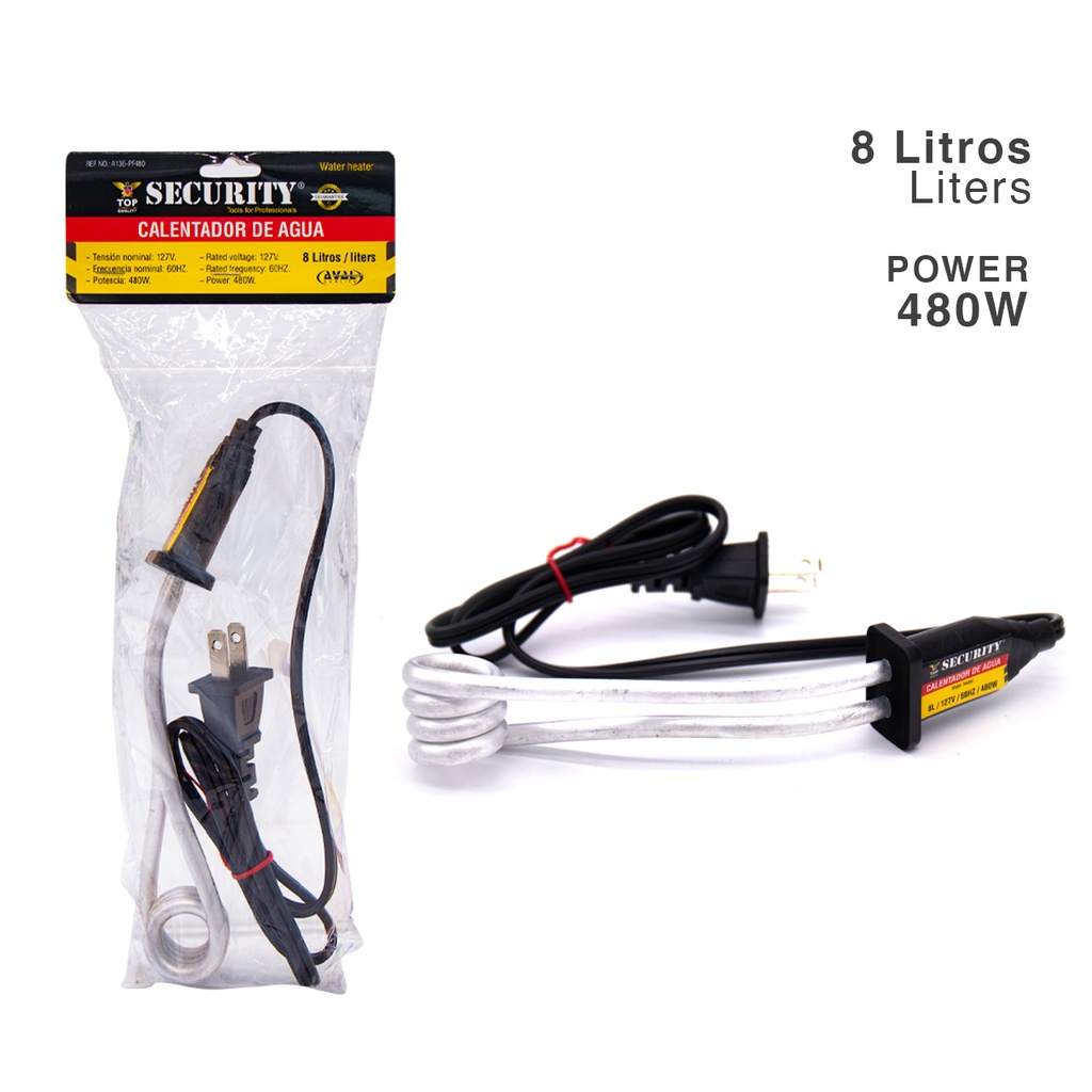 CALENTADOR DE AGUA 8 LTS SECURITY 6-999