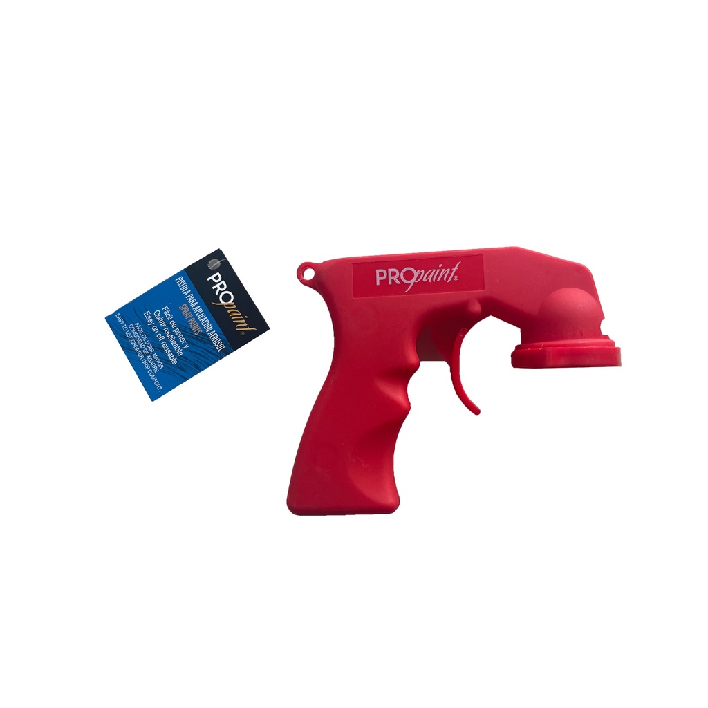PISTOLA PLASTICA P/AEROSOL PRO PAINT 7-098