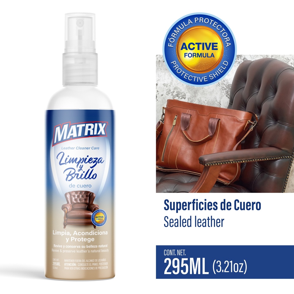 LIMPIADOR DE CUERO x 295 ML MATRIX 7-103