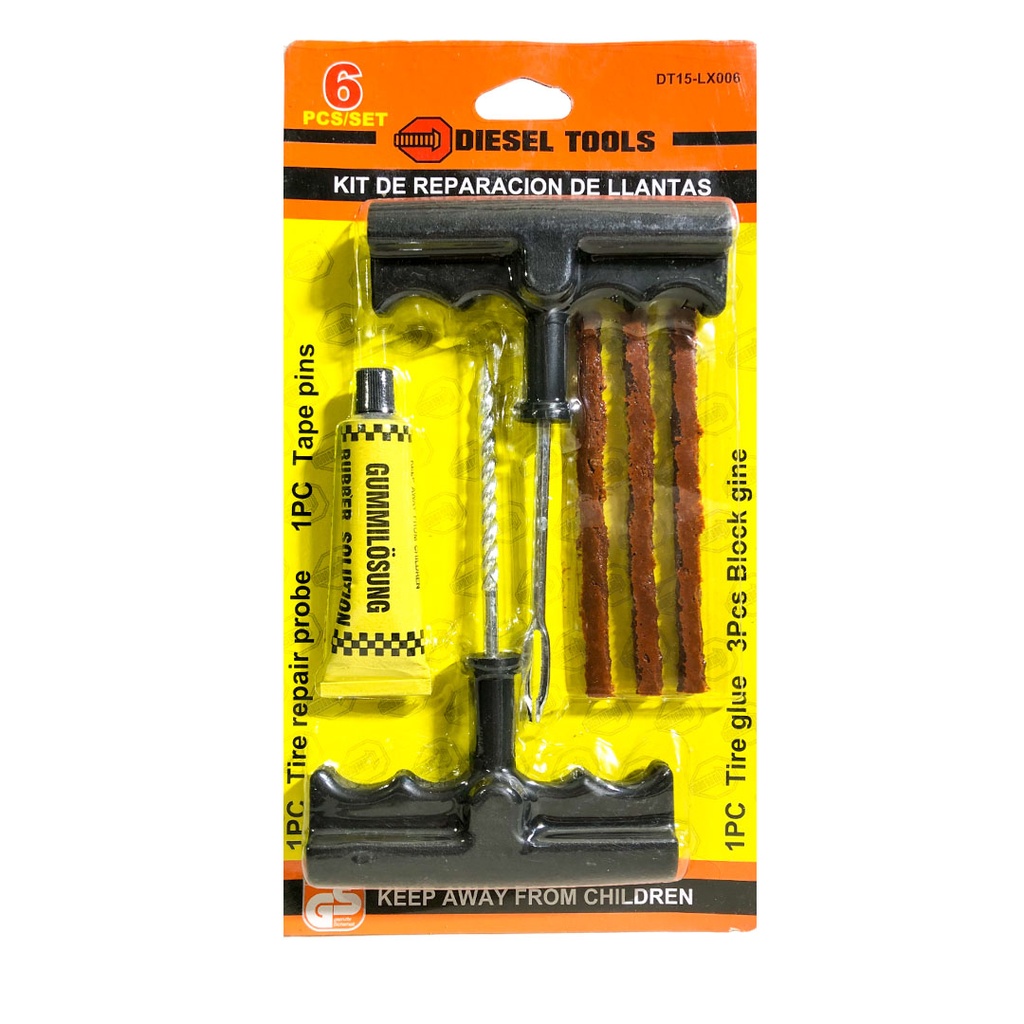 KIT PARA REPARAR CAUCHOS DIESEL TOOL 7-142