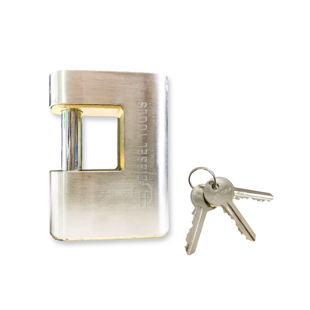 CANDADO ANTICIZALLA 80MM PLATEADO DIESEL TOOL 7-156