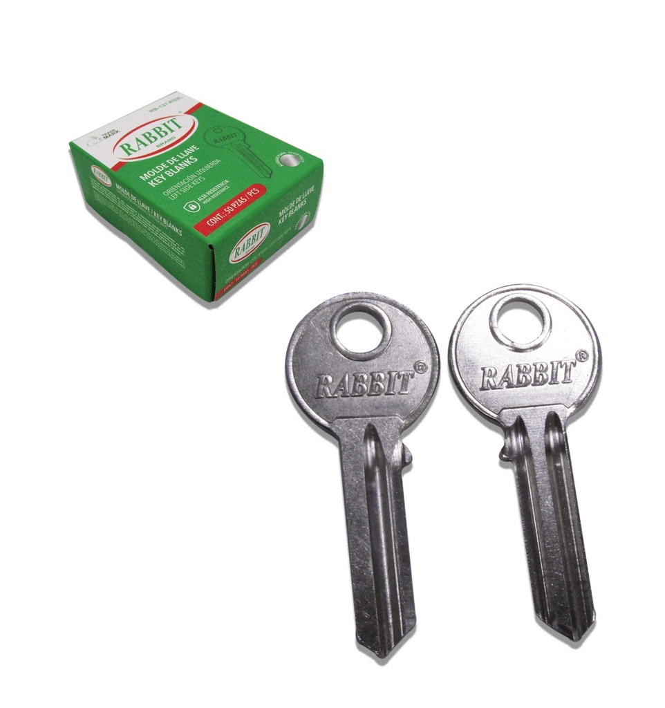 BLANCO DE LLAVE IZQUIERDA TIPO CISA RABBIT 7-172