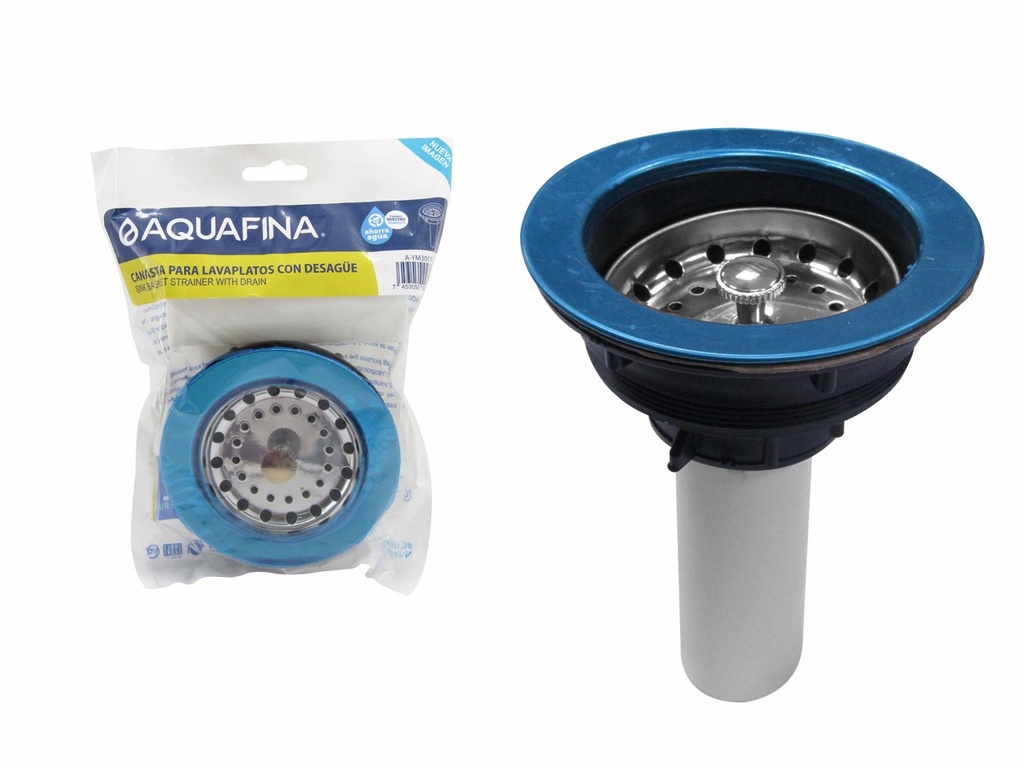 DESAGUE FREGADERO C/EXTEN PLAST AQUAFINA 7-181