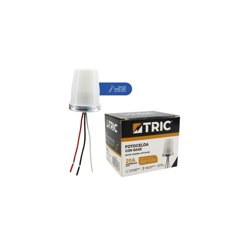 FOTOCELDA C/BASE TRIC 7-196