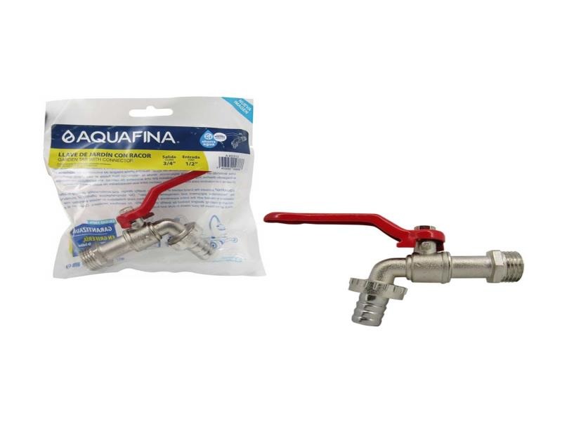 LLAVE MANGUERA PASO RAPIDO AQUAFINA 7-197
