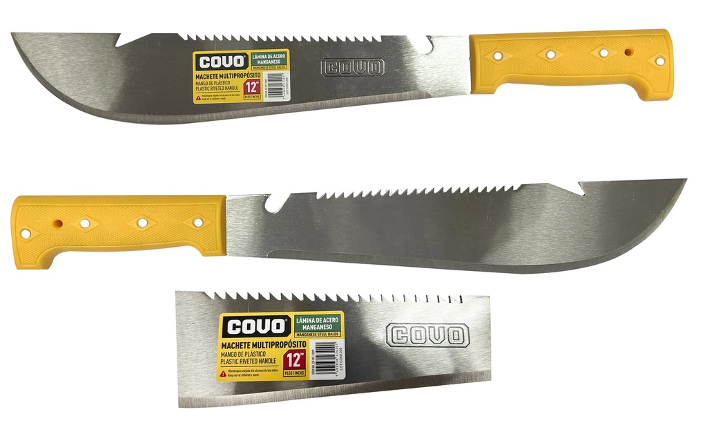 MACHETE MULTIPROPOSITO 12" COVO 7-220