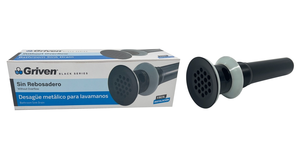 DESAGUE LAVAMANO CON/REB GRIVEN BLACK 7-249