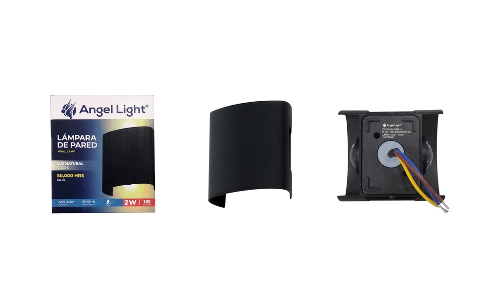 LAMPARA DE PARED 2W LUZ NATURAL ANGEL LIGHT 7-262