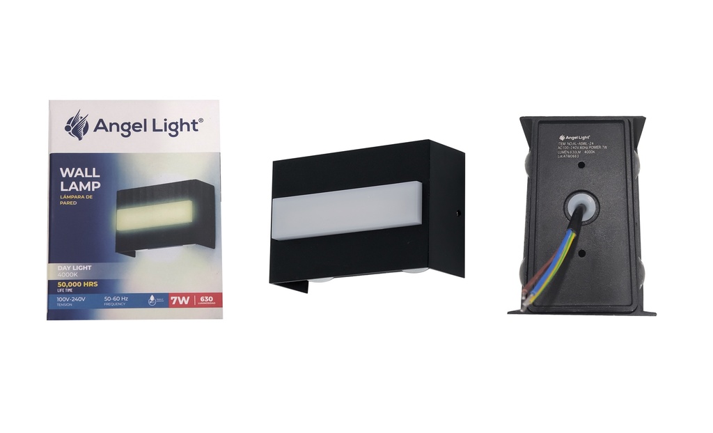 LAMPARA DE PARED 7W LUZ NATURAL ANGEL LIGHT 7-269