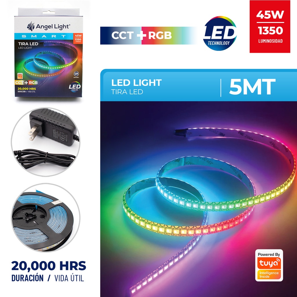 CINTA LED SMART MULTICOLOR ANGEL LIGHT 7-285 (DESC)