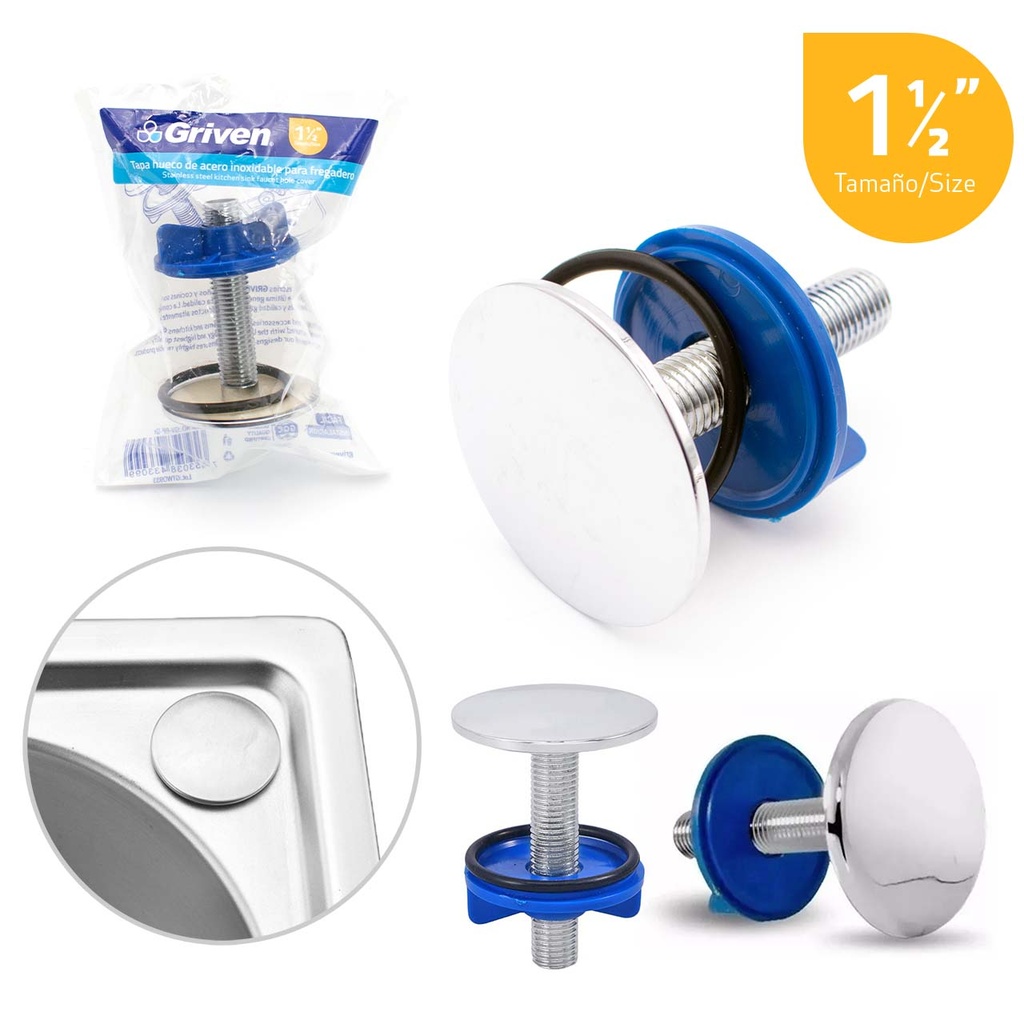 TAPA HUECO P/FREGADERO GRIVEN 7-366