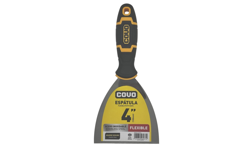 ESPATULA FLEXIBLE M/PLAST 4" COVO 7-371