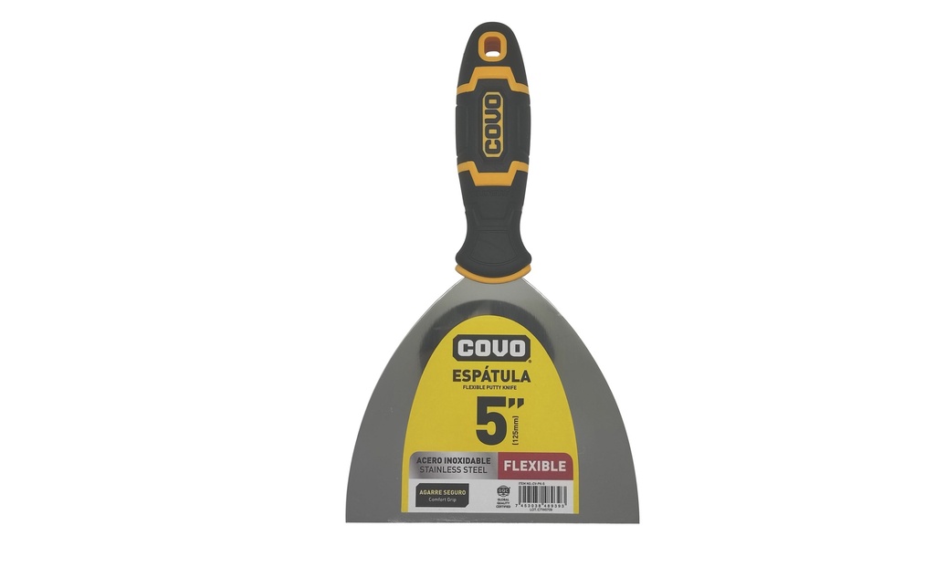 ESPATULA FLEXIBLE M/PLAST 5" COVO 7-372