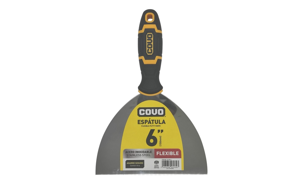 ESPATULA FLEXIBLE M/PLAST 6" COVO 7-373