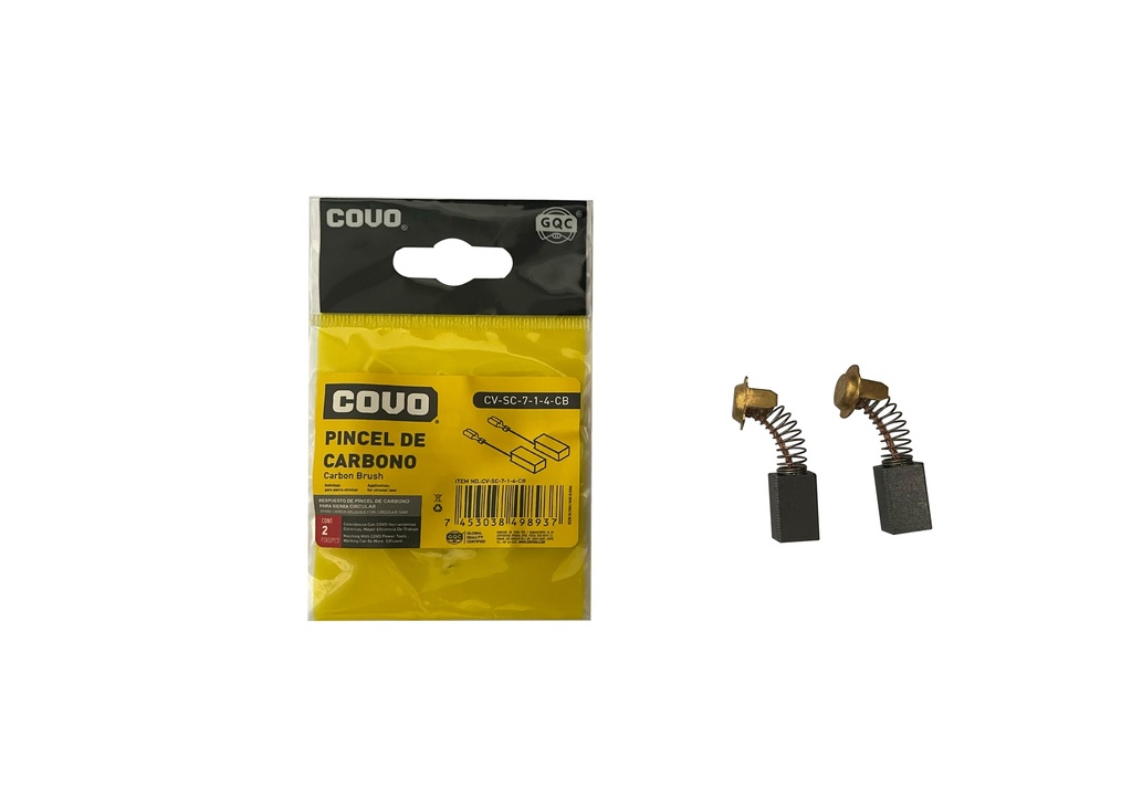 CARBON SIERRA CIRCULAR 7 1/4" x 2 UNID COVO 7-394