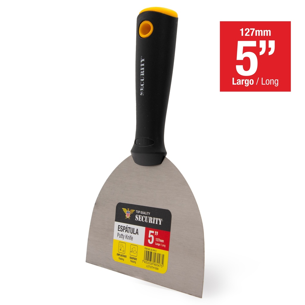 ESPATULA RIGIDA 5" SECURITY 7-521