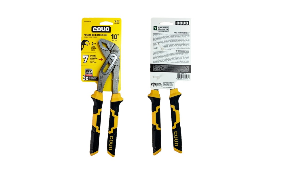 ALICATE ARTICULADO 10" COVO 7-524