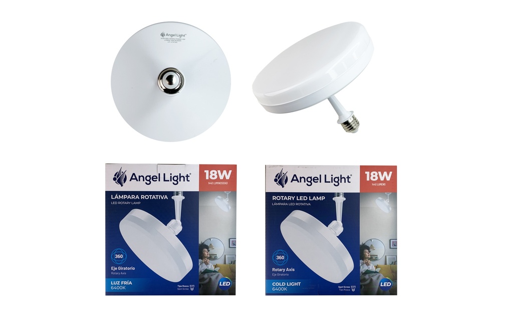 LAMPARA LED GIRATORIA ANGEL LIGHT 7-592
