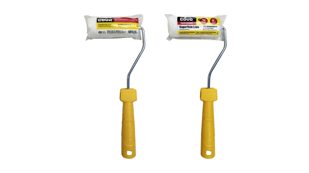 RODILLO CON FUNDA LISA 4" COVO 7-607