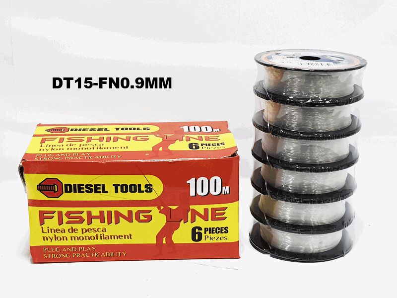 NYLON DE PESCAR 0.9MM/100M DIESEL TOOLS 7-652